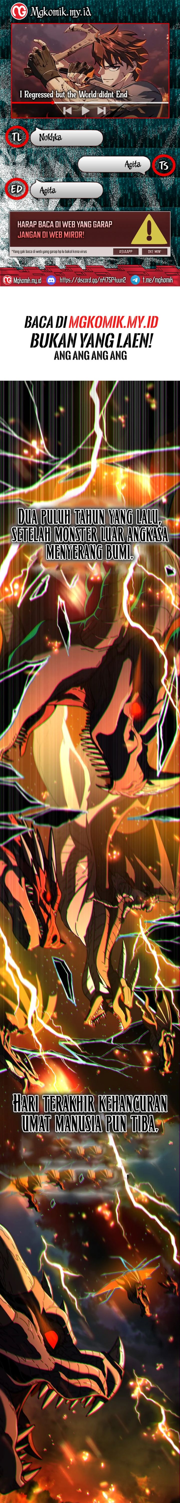 I Regressed, but the World didn’t End Chapter 01 Gambar 1