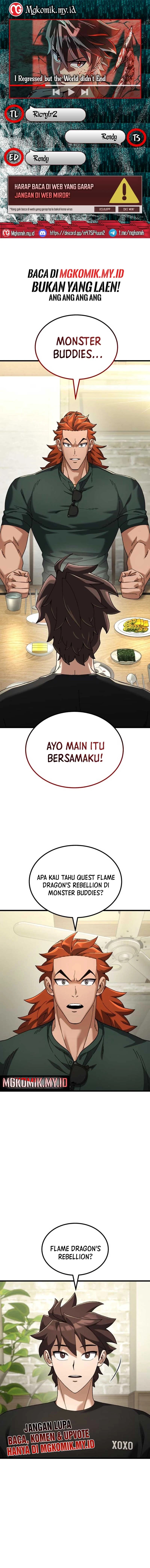 I Regressed, but the World didn’t End Chapter 38 Gambar 1