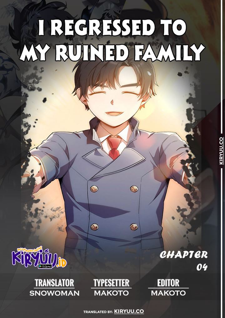 I Regressed to My Ruined Family Chapter 04 Gambar 1