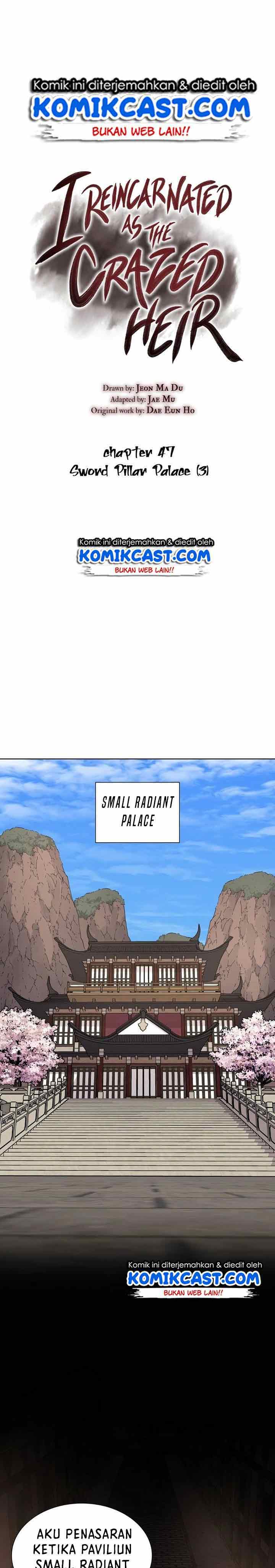 I Reincarnated As The Crazed Heir Chapter 47 Gambar 9