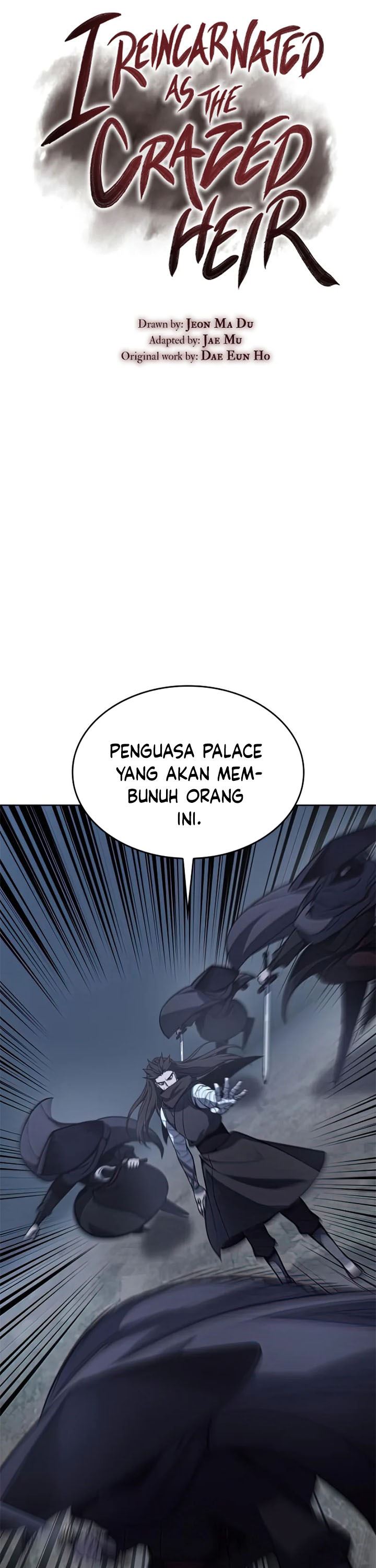 I Reincarnated As The Crazed Heir Chapter 58 Gambar 88