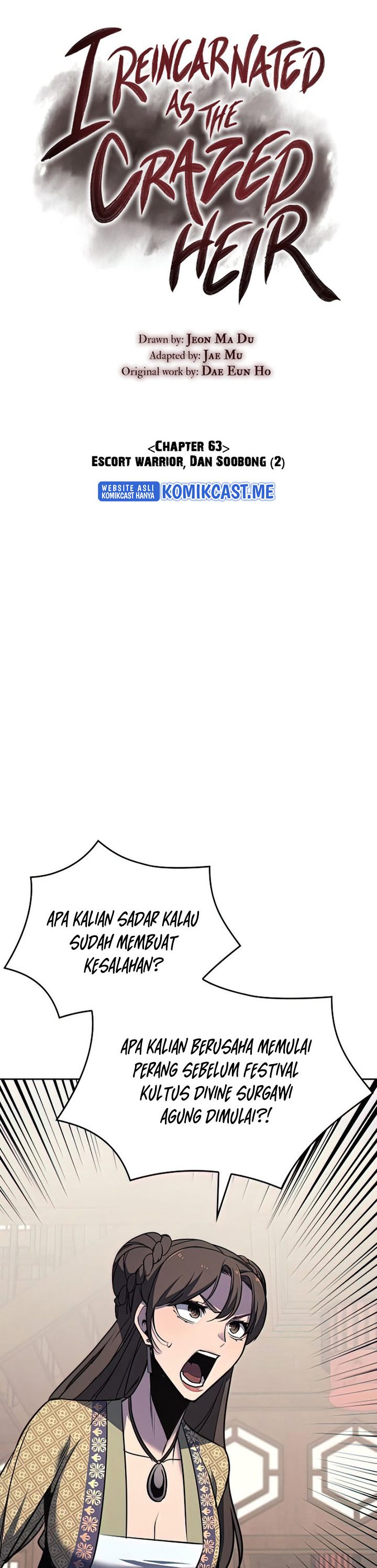 I Reincarnated As The Crazed Heir Chapter 63 Gambar 27