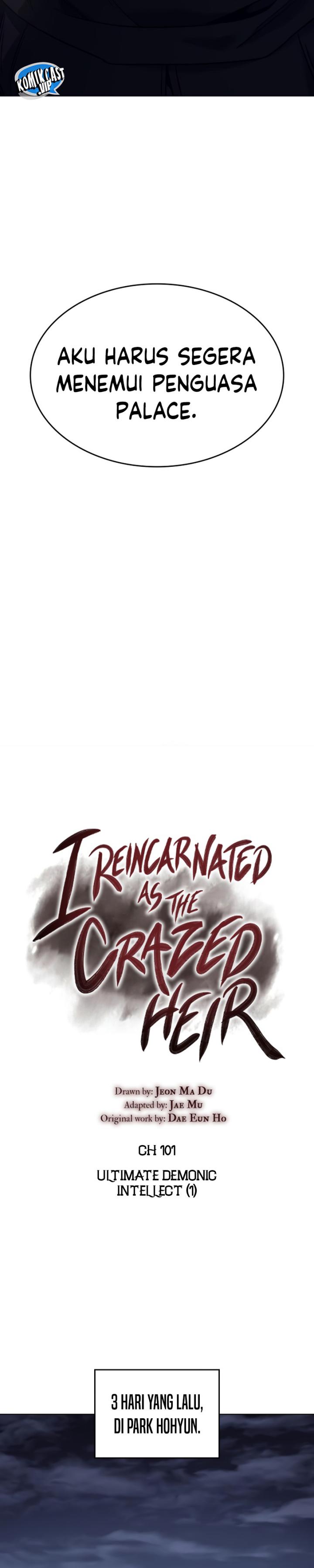 I Reincarnated As The Crazed Heir Chapter 101 Gambar 39