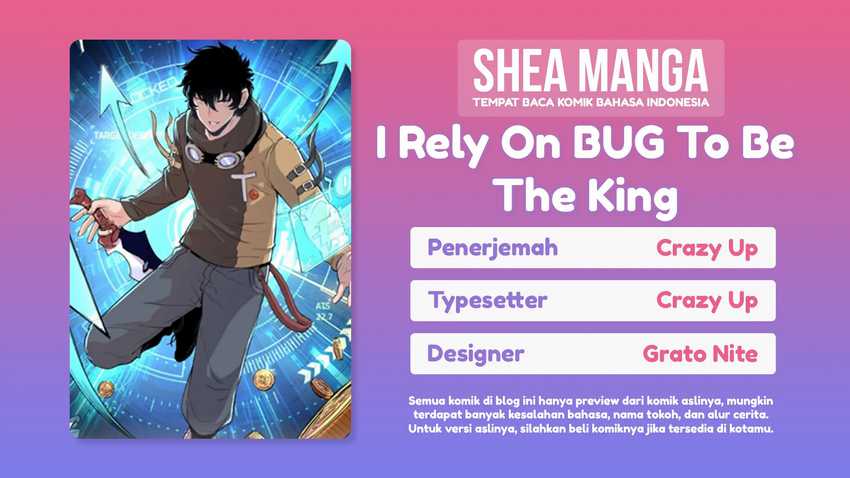 I Rely On BUG To Be The King Chapter 04.1 Gambar 1