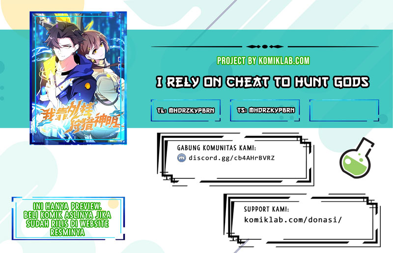 I Rely on Cheat to Hunt Gods Chapter 00 Gambar 1