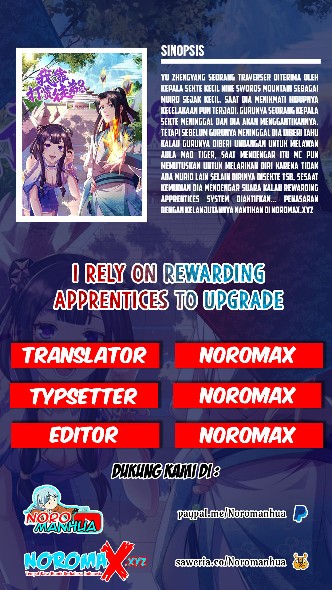 I Rely On Rewarding Apprentices To Upgrade Chapter 09 Gambar 1