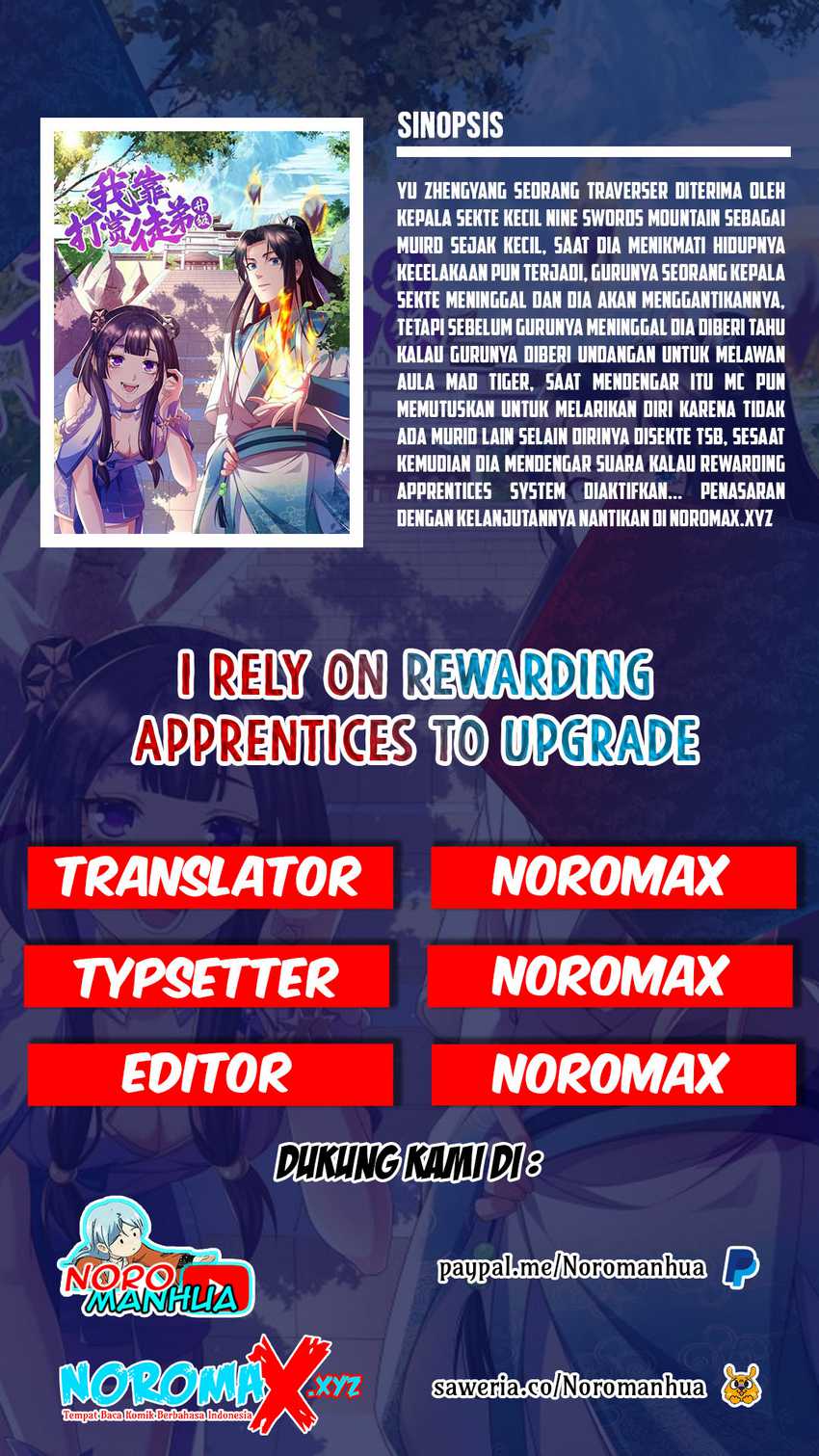 I Rely On Rewarding Apprentices To Upgrade Chapter 25 Gambar 1
