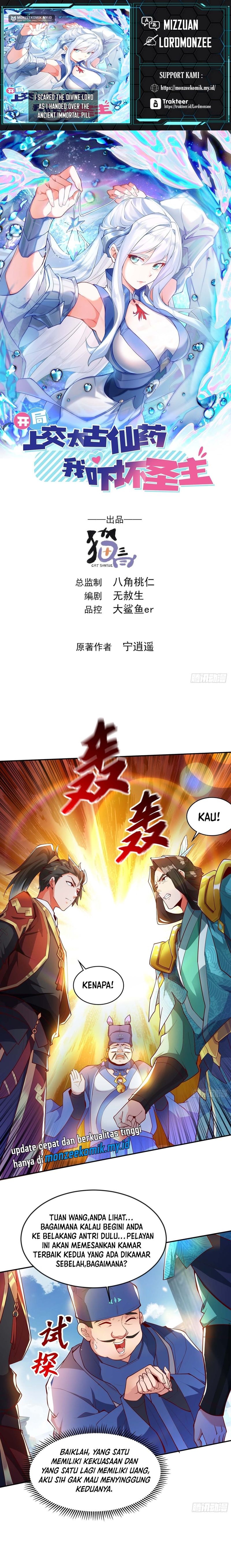 I Scared the Divine Lord as I handed over the Ancient Immortal Pill Chapter 22 Gambar 1