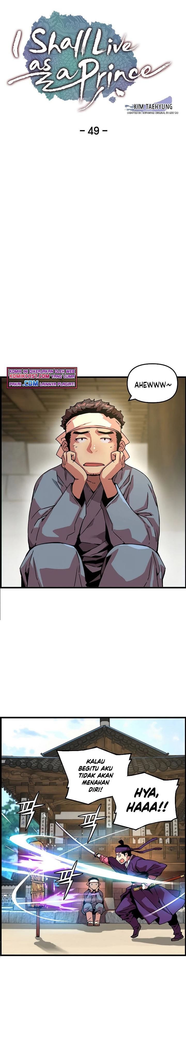 I Shall Live as a Prince Chapter 49 Gambar 9