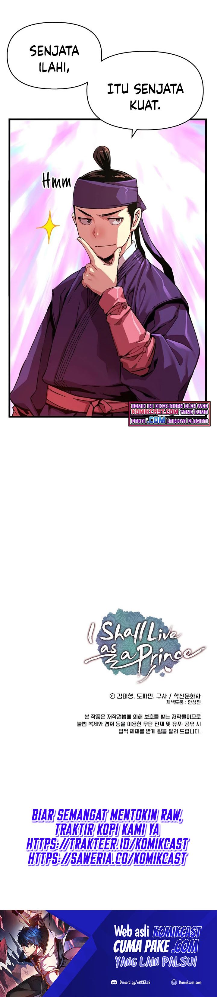 I Shall Live as a Prince Chapter 49 Gambar 30