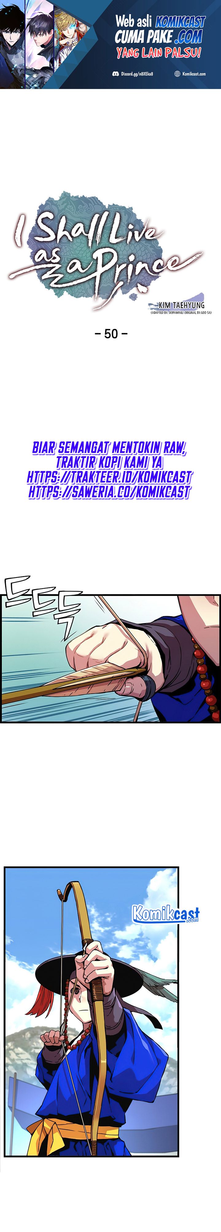 I Shall Live as a Prince Chapter 50 Gambar 2
