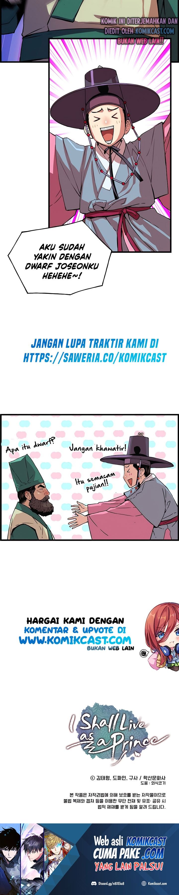 I Shall Live as a Prince Chapter 53 Gambar 28