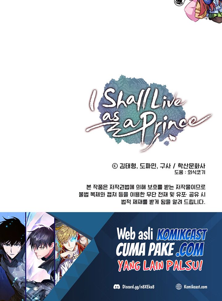 I Shall Live as a Prince Chapter 54 Gambar 29