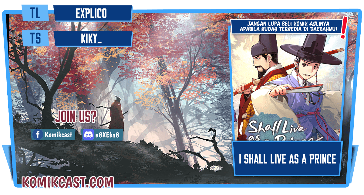 I Shall Live as a Prince Chapter 56 Gambar 1