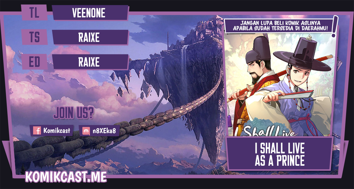 I Shall Live as a Prince Chapter 70 Gambar 1