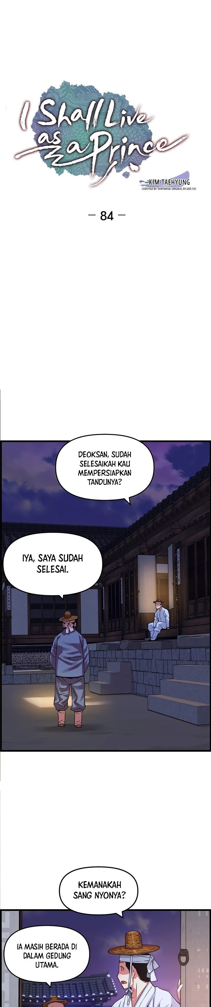 I Shall Live as a Prince Chapter 84 Gambar 3