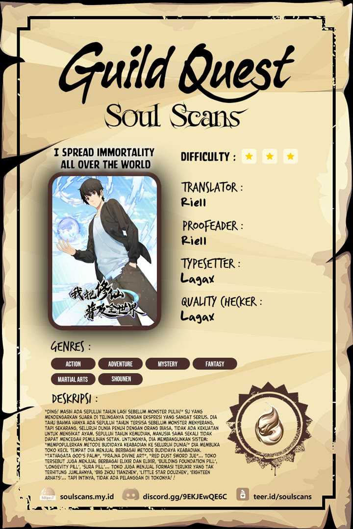 I Spread Immortality All Over The World Chapter 18 Gambar 1