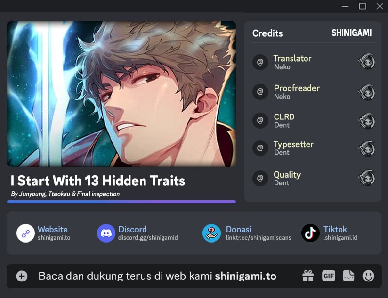 I Start With 13 Hidden Traits Chapter 01 Gambar 1