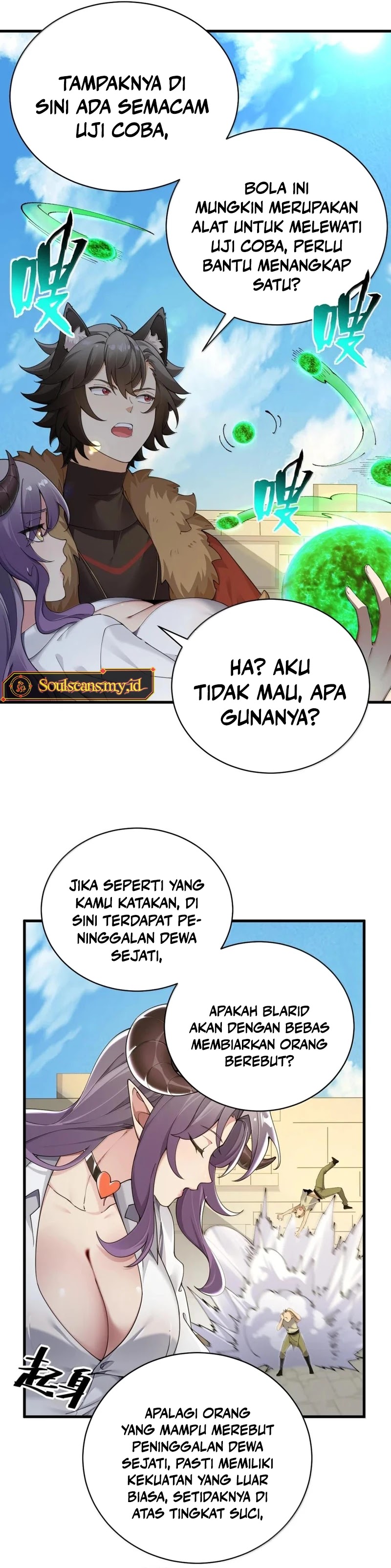 I Transmigrated Into Demon King Of Harem? Chapter 92 Gambar 13