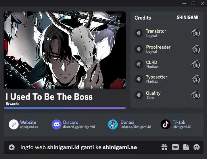 I Used to Be a Boss Chapter 49 Gambar 1