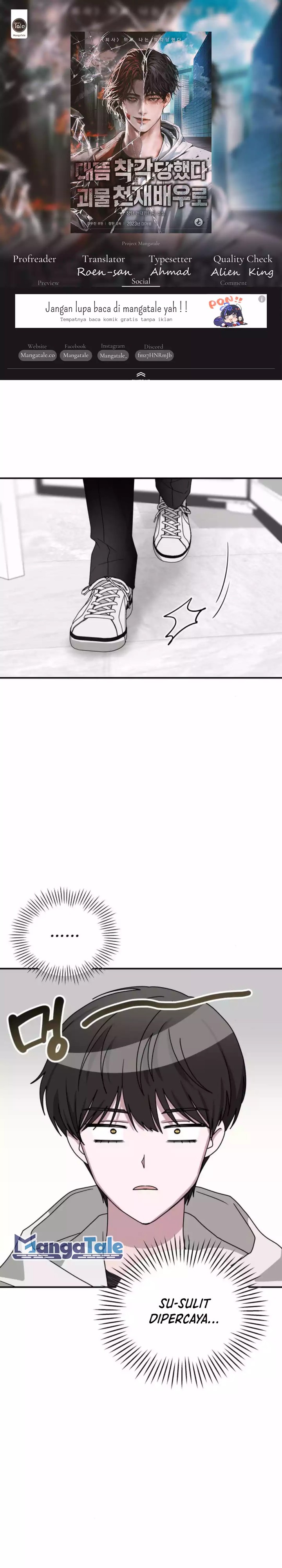 I Was Immediately Mistaken for a Monster Genius Actor Chapter 06 Gambar 1