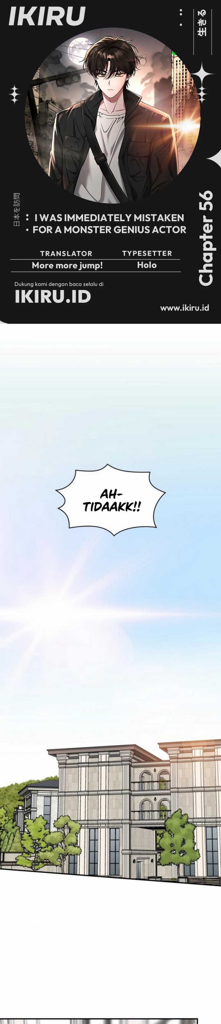I Was Immediately Mistaken for a Monster Genius Actor Chapter 56 Gambar 1