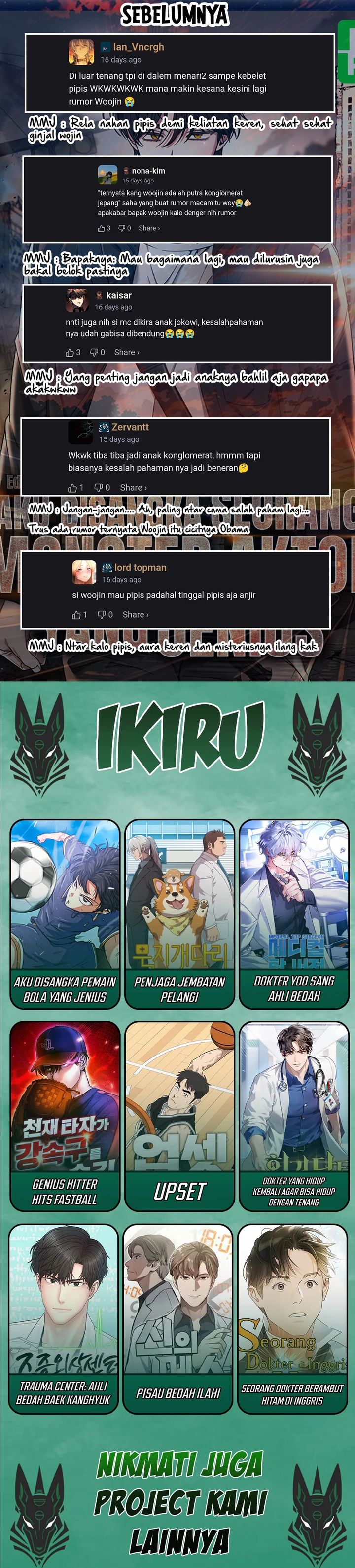 I Was Immediately Mistaken for a Monster Genius Actor Chapter 63 Gambar 37