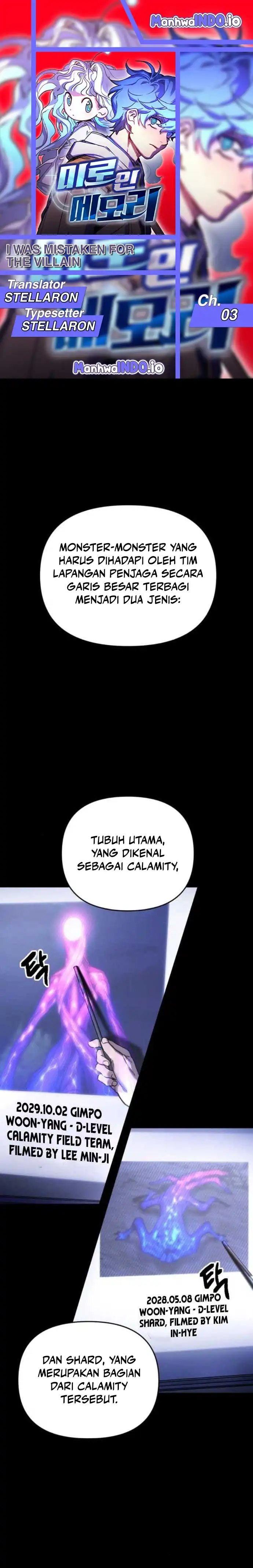 I Was Mistaken for the Villain Chapter 03 Gambar 1