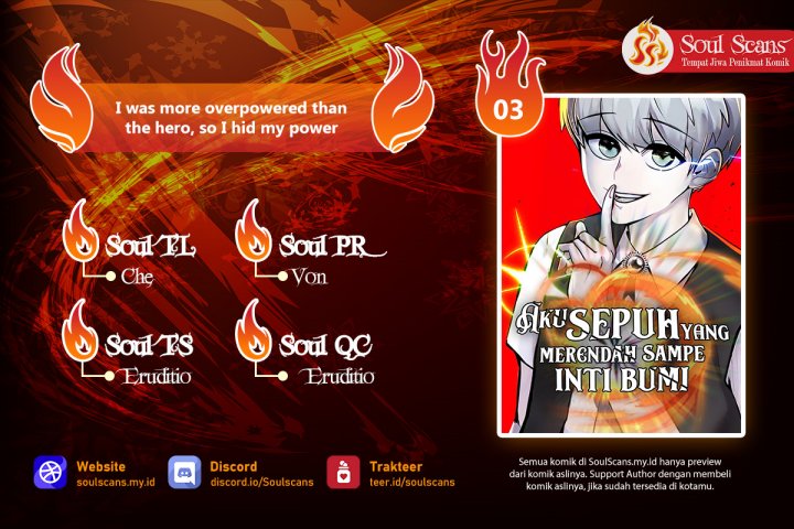I Was More Overpowered Than the Hero, so I Hid My Power! Chapter 03 Gambar 1