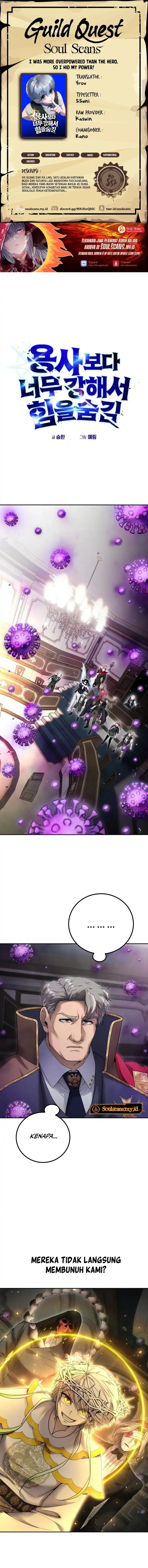 I Was More Overpowered Than the Hero, so I Hid My Power! Chapter 86 Gambar 1