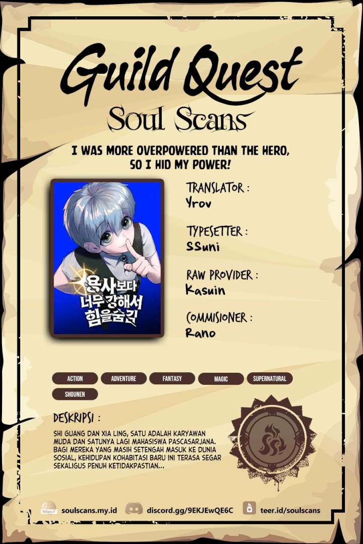 I Was More Overpowered Than the Hero, so I Hid My Power! Chapter 89 Gambar 1