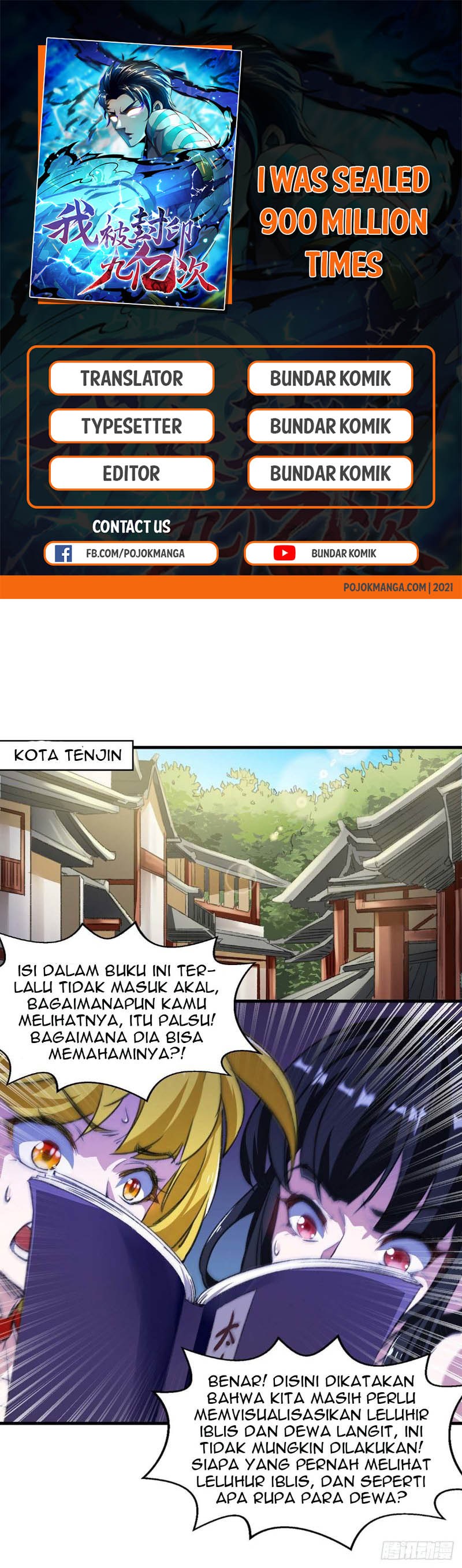 I Was Sealed 900 Million Times Chapter 08 Gambar 1