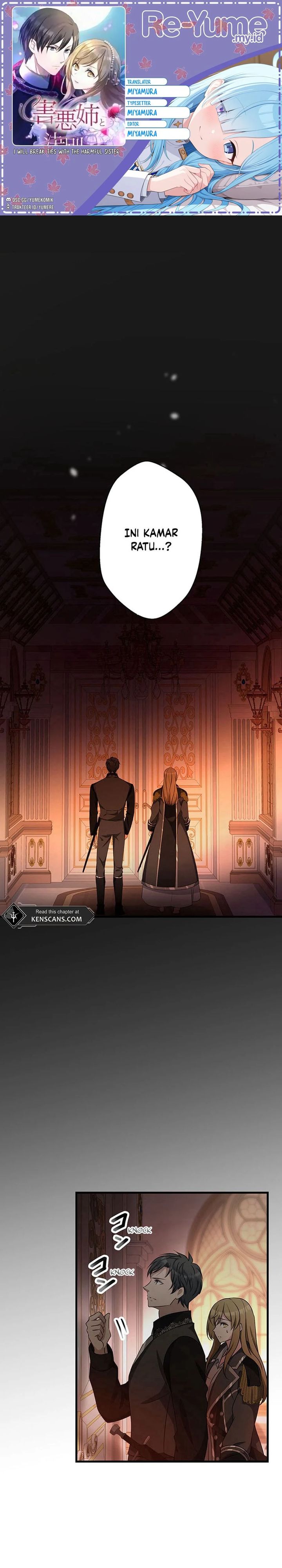 I Will Break Ties With the Harmful Sister Chapter 27 Gambar 1