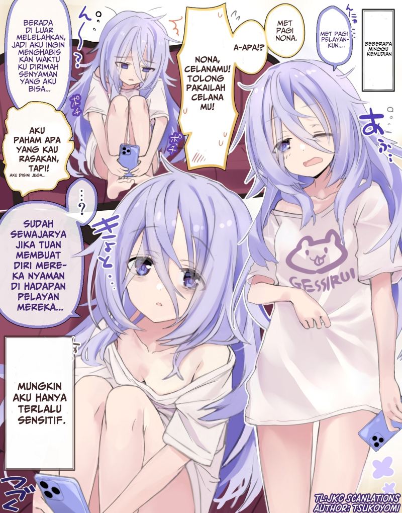 I became the butler of the gloomy young lady in my class. Chapter 02 Gambar 2
