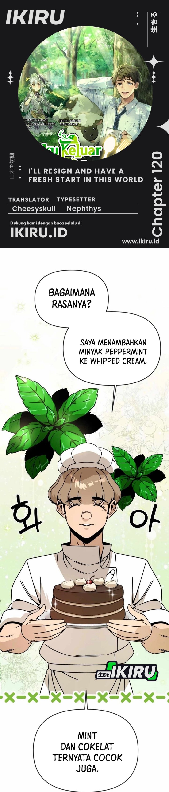 I’ll Resign and Have a Fresh Start in This World Chapter 120 Gambar 1