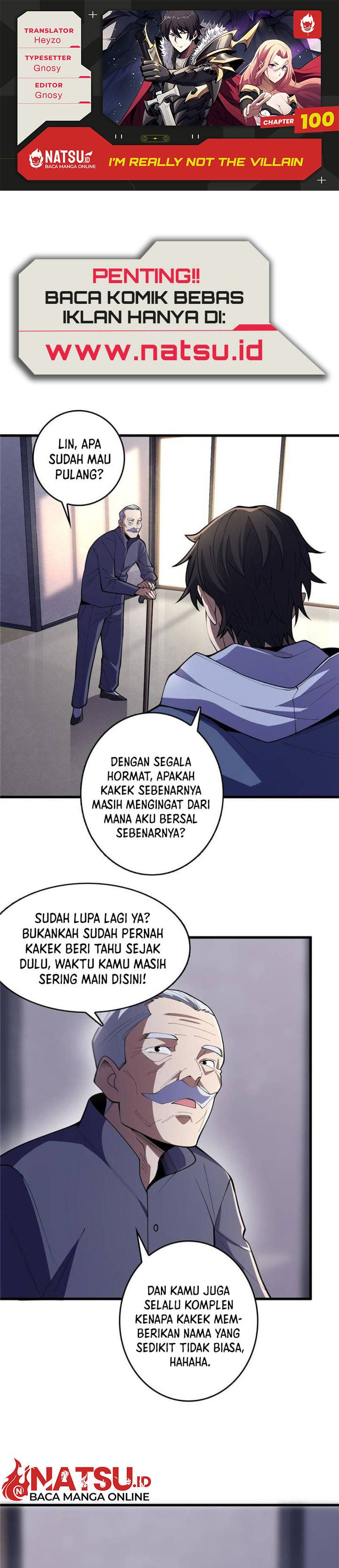 I’m Really Not The Villain Chapter 100 Gambar 1