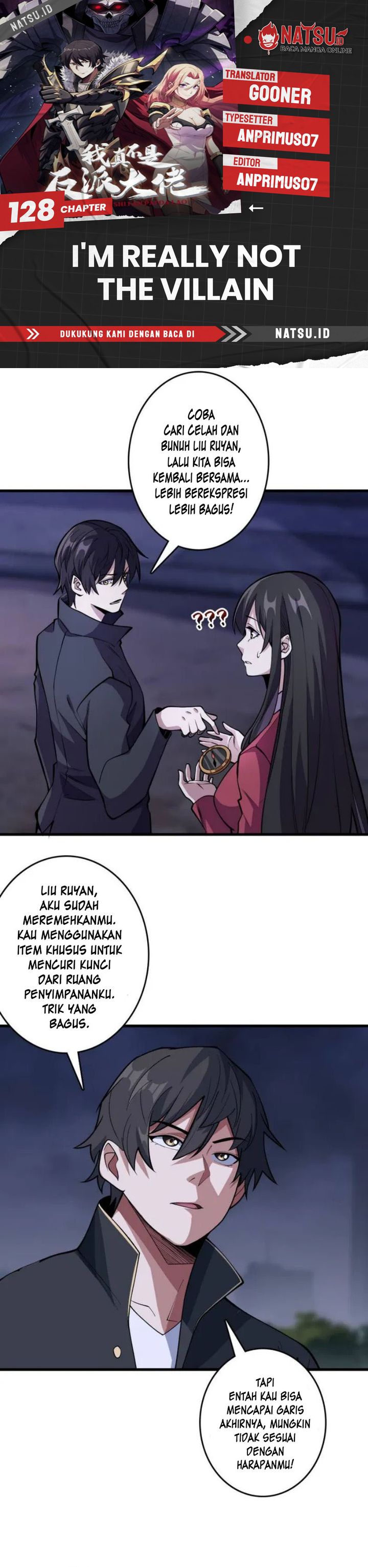 I’m Really Not The Villain Chapter 128 Gambar 1