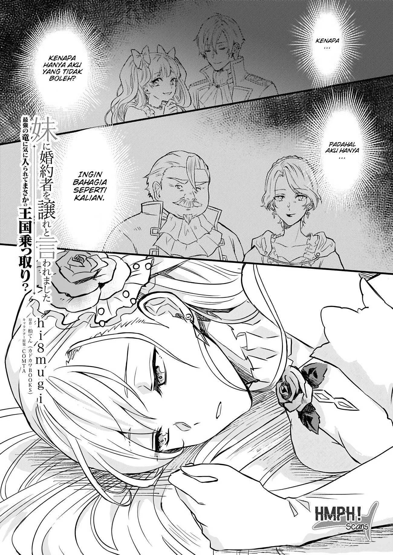 I was Told to Relinquish My Fiancé to My Little Sister, and the Greatest Dragon Took a Liking to Me and Unbelievably Took Over the Kingdom Chapter 02 Gambar 2