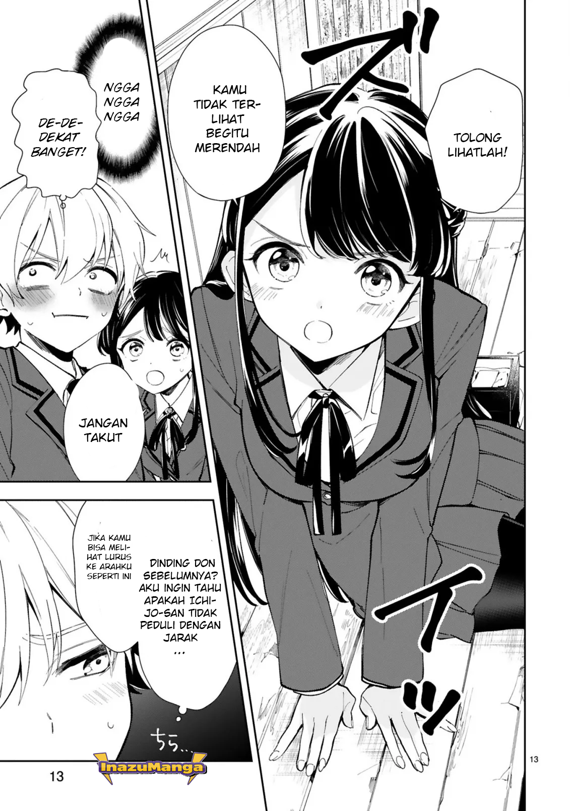 Ichijou-san wa Kao ni Deyasui Chapter 01 Gambar 16