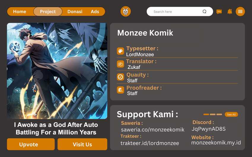 Idle Player Returns as a God (I Awoke as a God) Chapter 23 Gambar 1