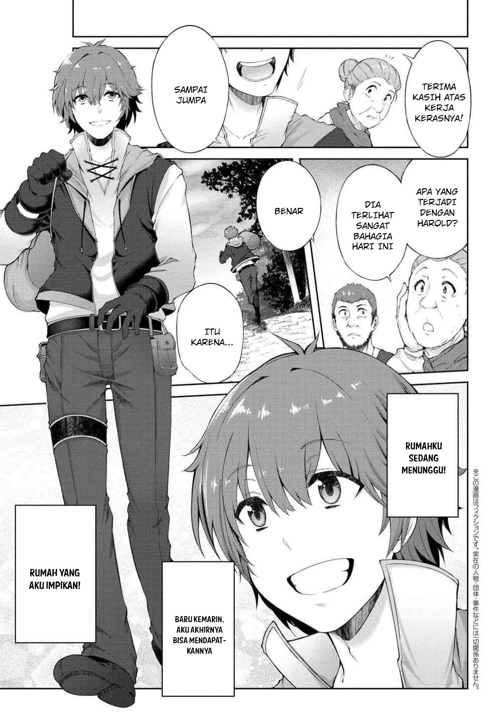 Ie ga Moete Jinsei Dou Demo Yoku Natta kara, Nokotta Nakenashi no Kin de Dark Elf no Dorei o Katta Chapter 01 Gambar 2