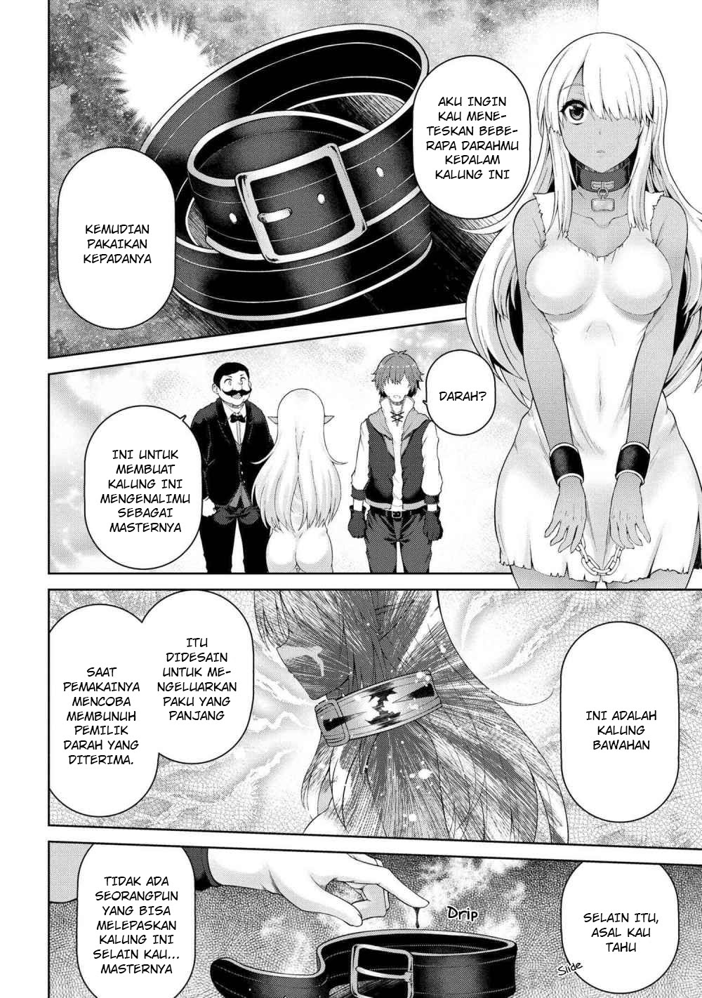 Ie ga Moete Jinsei Dou Demo Yoku Natta kara, Nokotta Nakenashi no Kin de Dark Elf no Dorei o Katta Chapter 01 Gambar 30