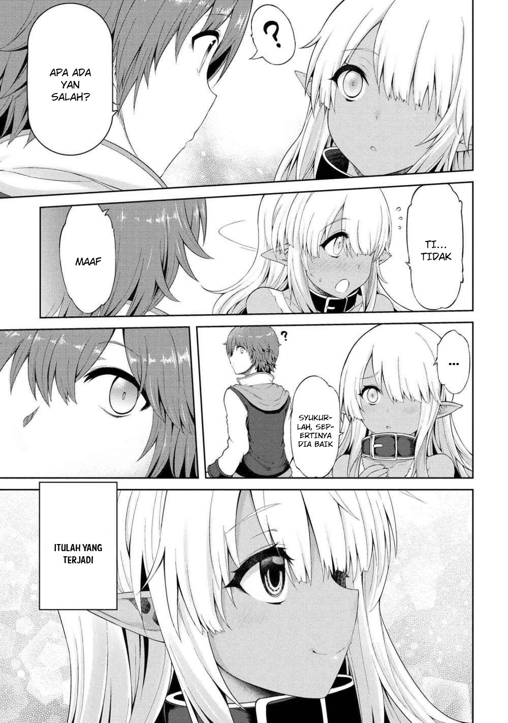 Ie ga Moete Jinsei Dou Demo Yoku Natta kara, Nokotta Nakenashi no Kin de Dark Elf no Dorei o Katta Chapter 01 Gambar 33