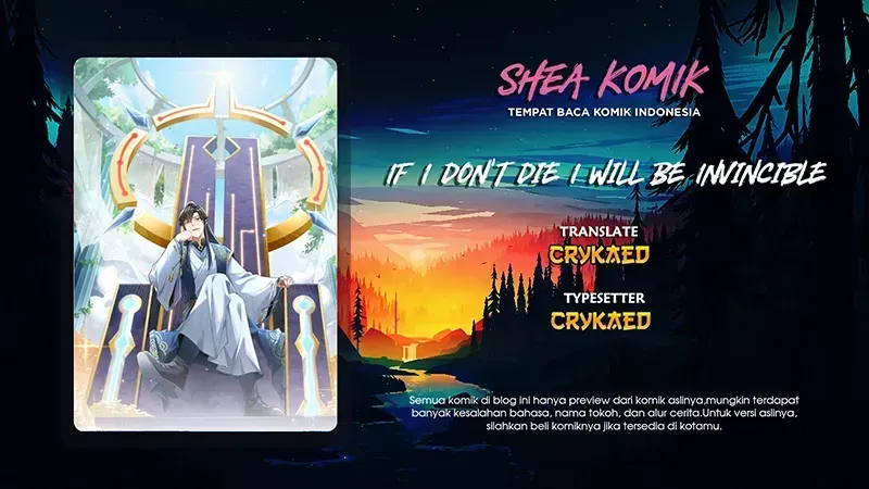If I Don’t Die, I’ll Be Invincible Chapter 05 Gambar 1