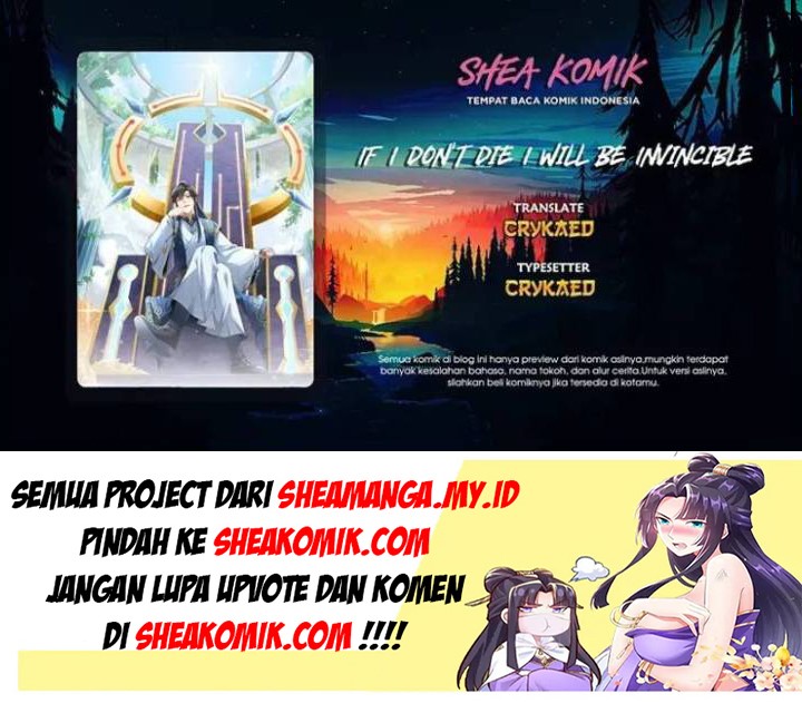 If I Don’t Die, I’ll Be Invincible Chapter 14 Gambar 1