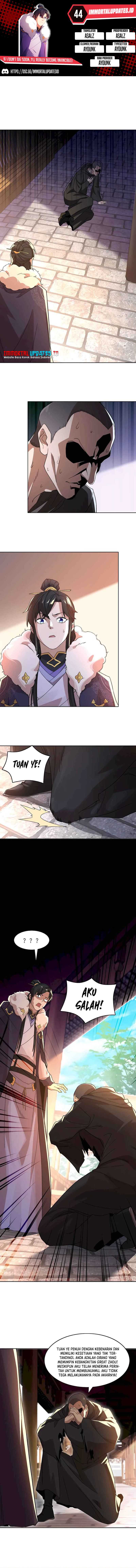 If I Don’t Die, I’ll Be Invincible Chapter 44 Gambar 1
