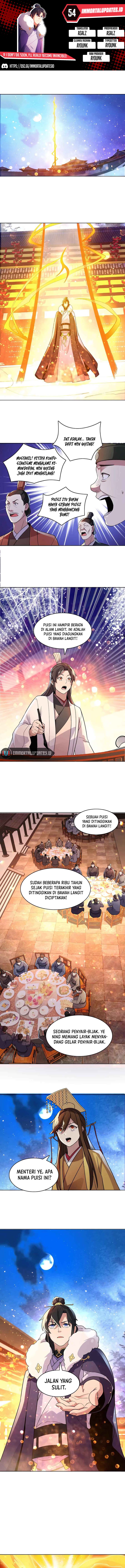 If I Don’t Die, I’ll Be Invincible Chapter 54 Gambar 1