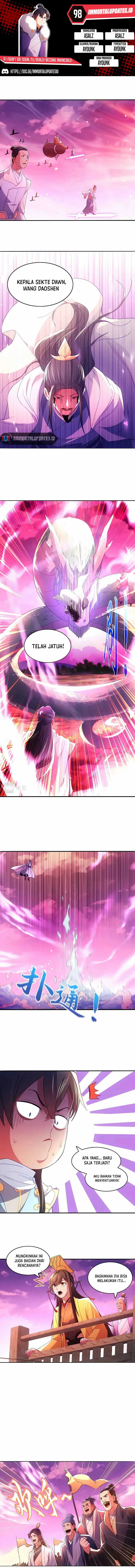 If I Don’t Die, I’ll Be Invincible Chapter 98 Gambar 1