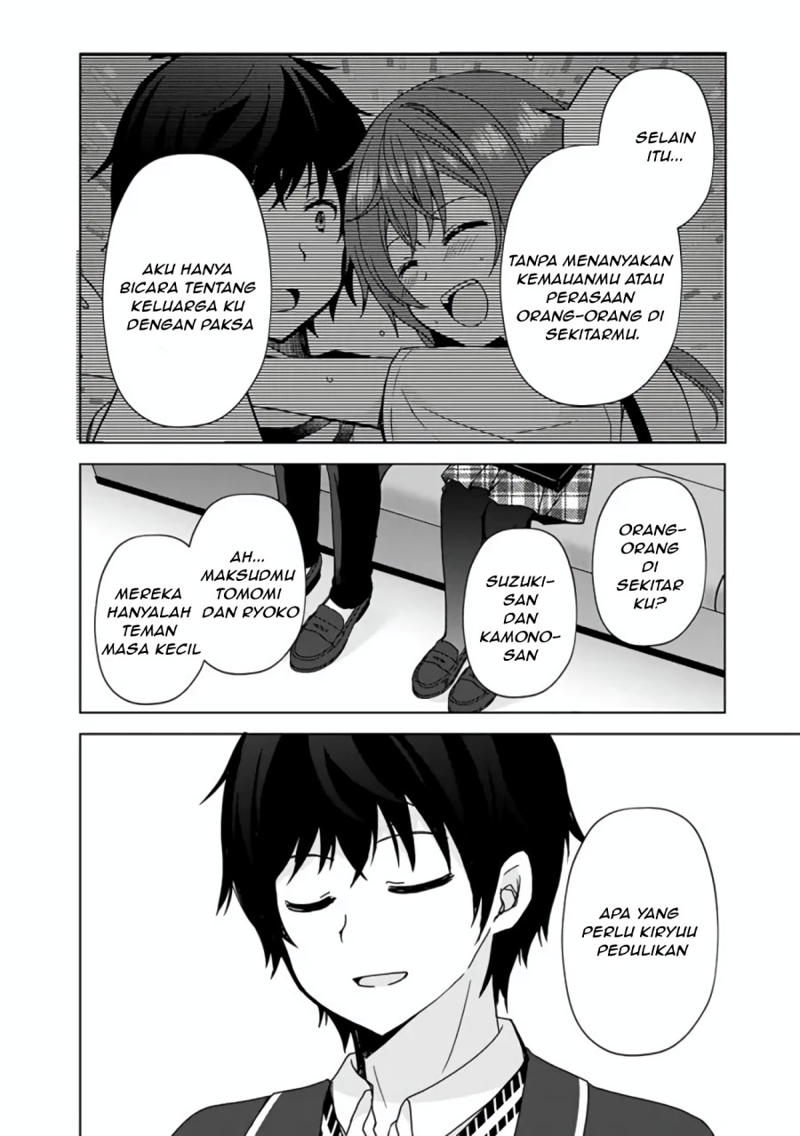 Iinazuke ga Dekita to Omottara, Sono Iinazuke ga Gakkou de Yuumei na “Akuyaku Reijou” Dattan dakedo, Dou Sureba Ii? Chapter 02.2 Gambar 3