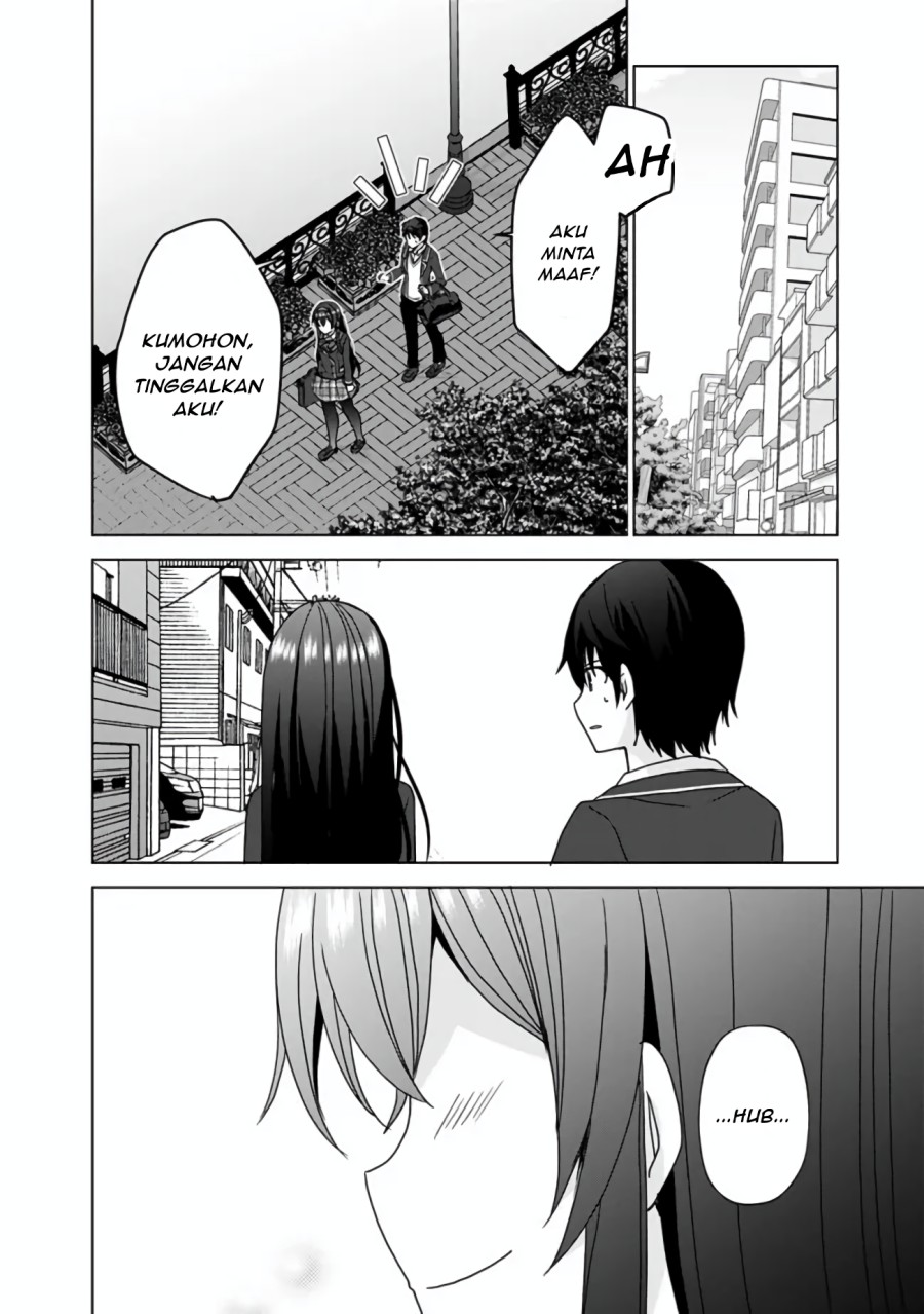 Iinazuke ga Dekita to Omottara, Sono Iinazuke ga Gakkou de Yuumei na “Akuyaku Reijou” Dattan dakedo, Dou Sureba Ii? Chapter 02.2 Gambar 8